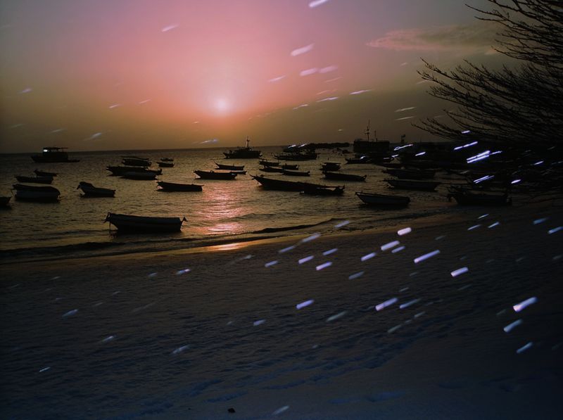 © yingying gao - August 2023, Dar es Salaam. The sunset by the sea.