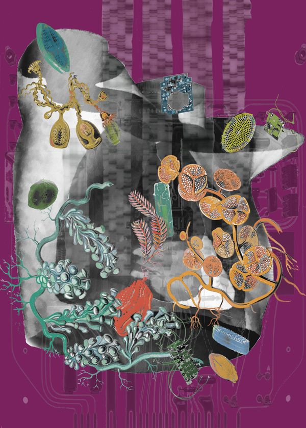 © Florence Iff - Amalagamated Fragmentation/Plastisphere–Body 2
