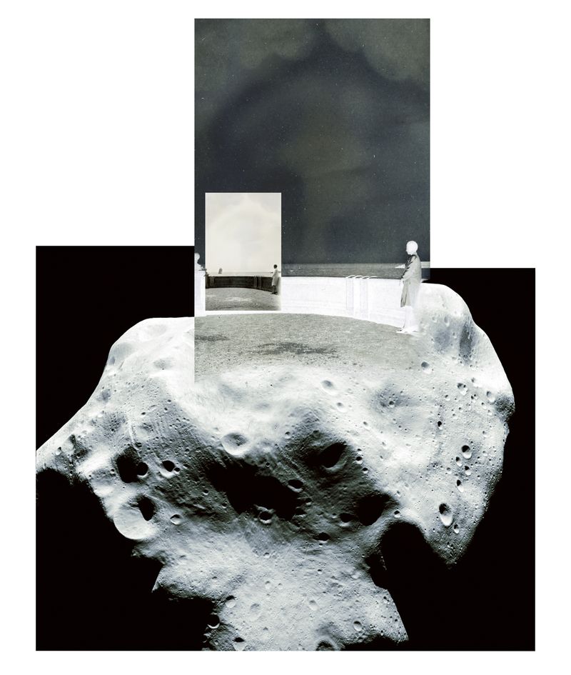 © Florence Iff - 67P / MIDAS size _112x95cm