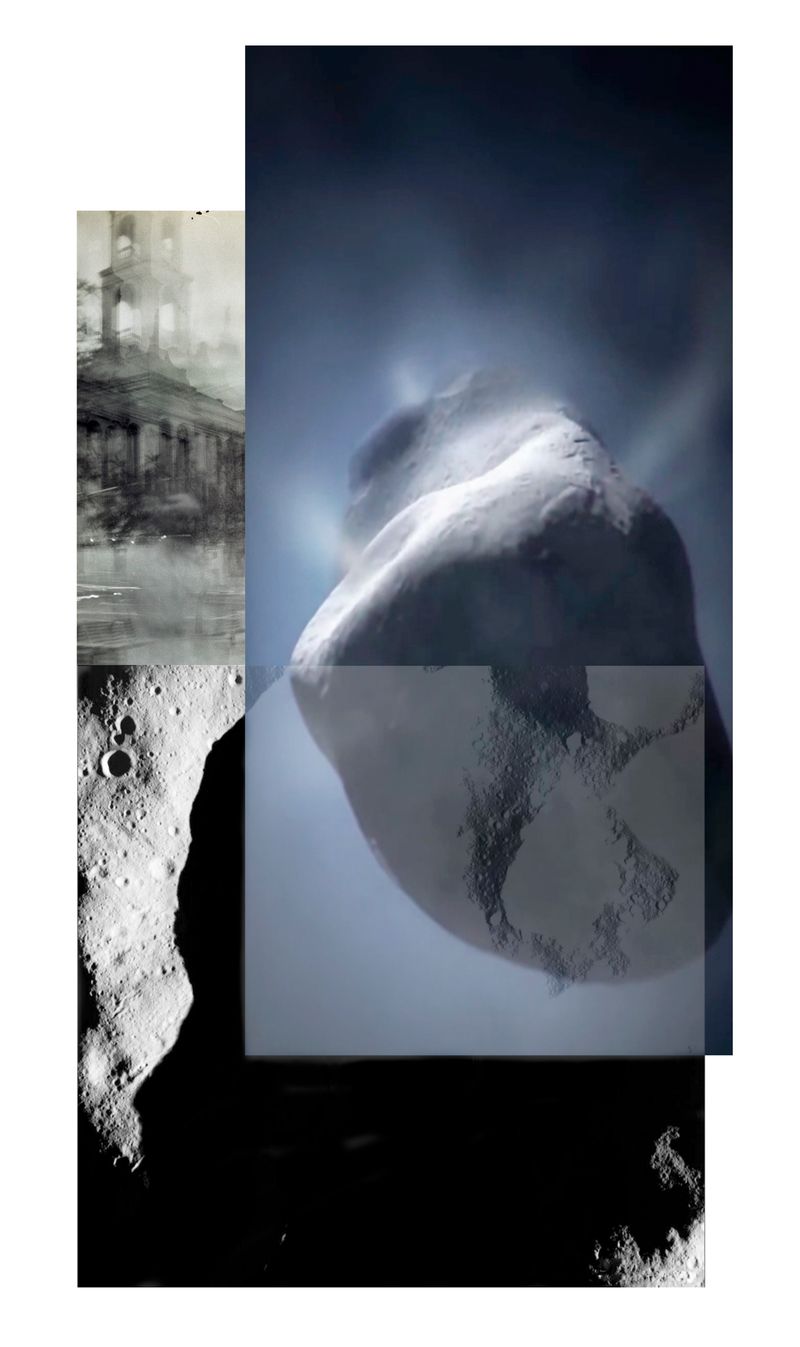 © Florence Iff - 67P / RSI size _50x30cm