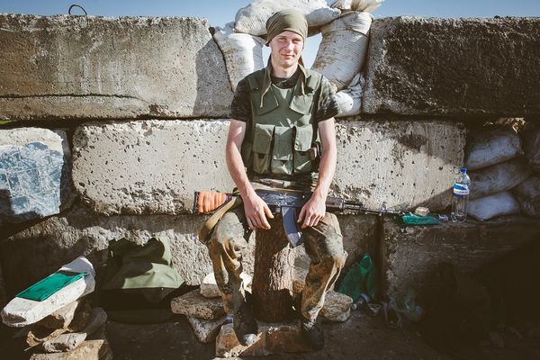 © Alexander Vasukovich - Image from the War among sunflowers. Volunteers of Donbass photography project