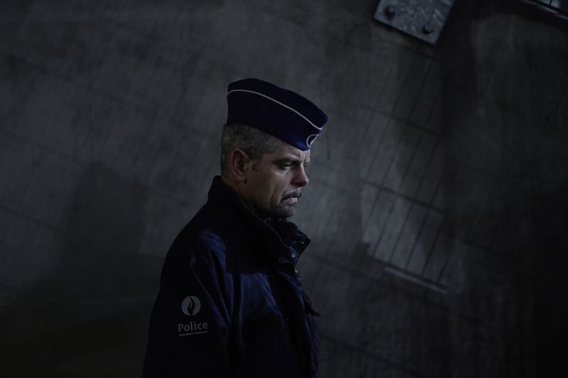 © Giovanni Troilo - One of a thousand police officers of Charleroi.