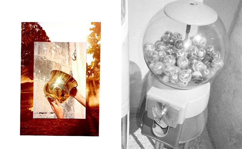 © Marie Hervé & Elsa Martinez - Image from the SAND OF NOISES - The sea : flat   the earth : flat photography project