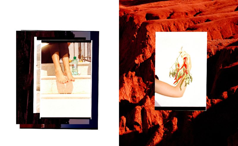 © Marie Hervé & Elsa Martinez - Image from the SAND OF NOISES - The sea : flat   the earth : flat photography project