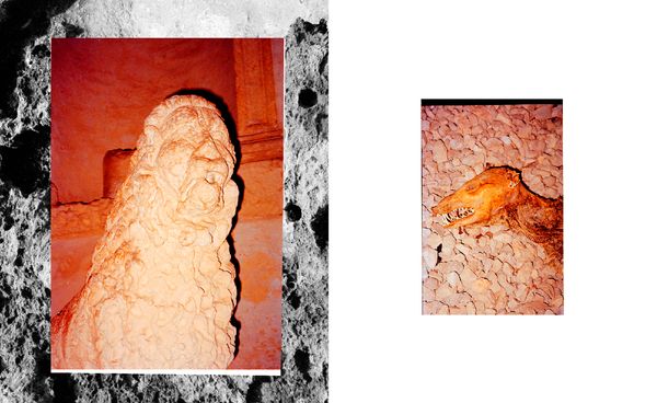 © Marie Hervé & Elsa Martinez - Image from the SAND OF NOISES - The sea : flat   the earth : flat photography project