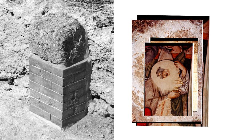 © Marie Hervé & Elsa Martinez - Image from the SAND OF NOISES - The sea : flat   the earth : flat photography project