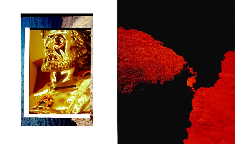 © Marie Hervé & Elsa Martinez - Image from the SAND OF NOISES - The sea : flat   the earth : flat photography project