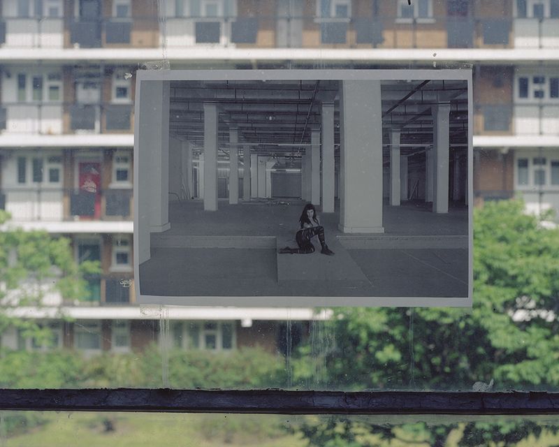 © Julie Cook - E.L.S.C. FILES, Evidencing the East End Exhibition in The Soon to Be Lost Warehouse, Vera Rodriguez 3, 2017