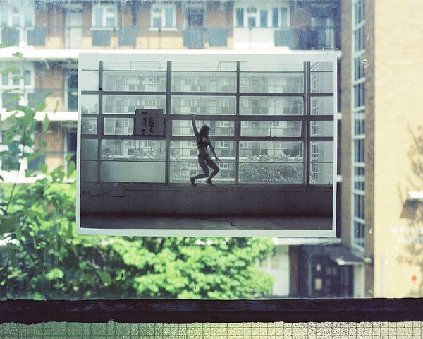 © Julie Cook - E.L.S.C. FILES, Evidencing the East End Exhibition In The Soon to Be Lost Warehouse, Foxy, 2017