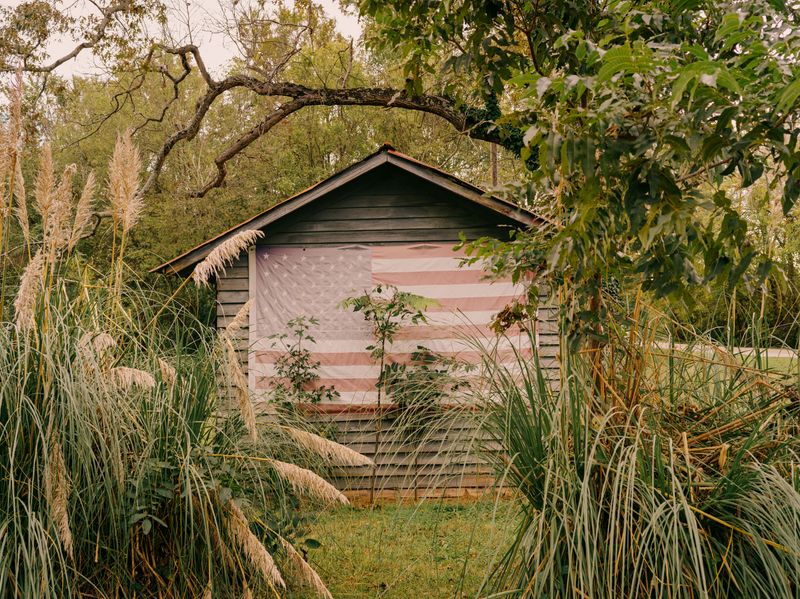 © Jorge Dieguez - The USA flag close to Sharon, South Carolina