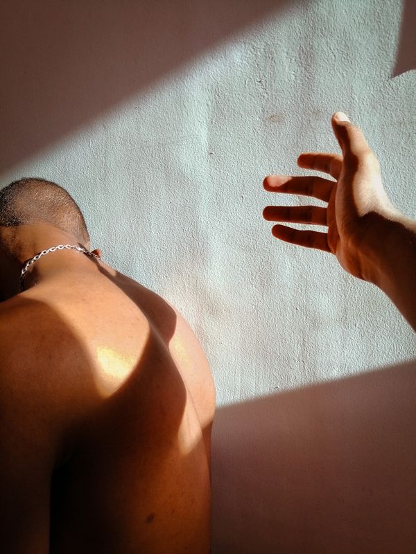 © Hashim Nasr - Image from the HOLDING ON MYSELF photography project