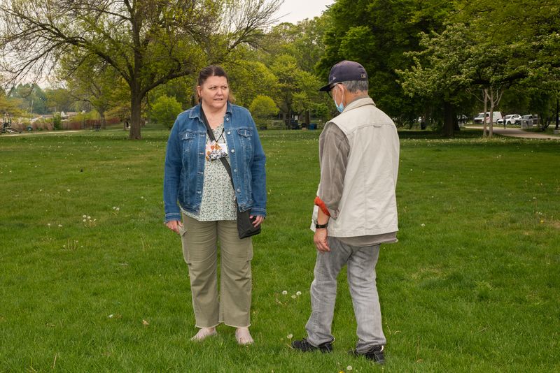© Macey J. Foronda - Mom and Dad at the Park