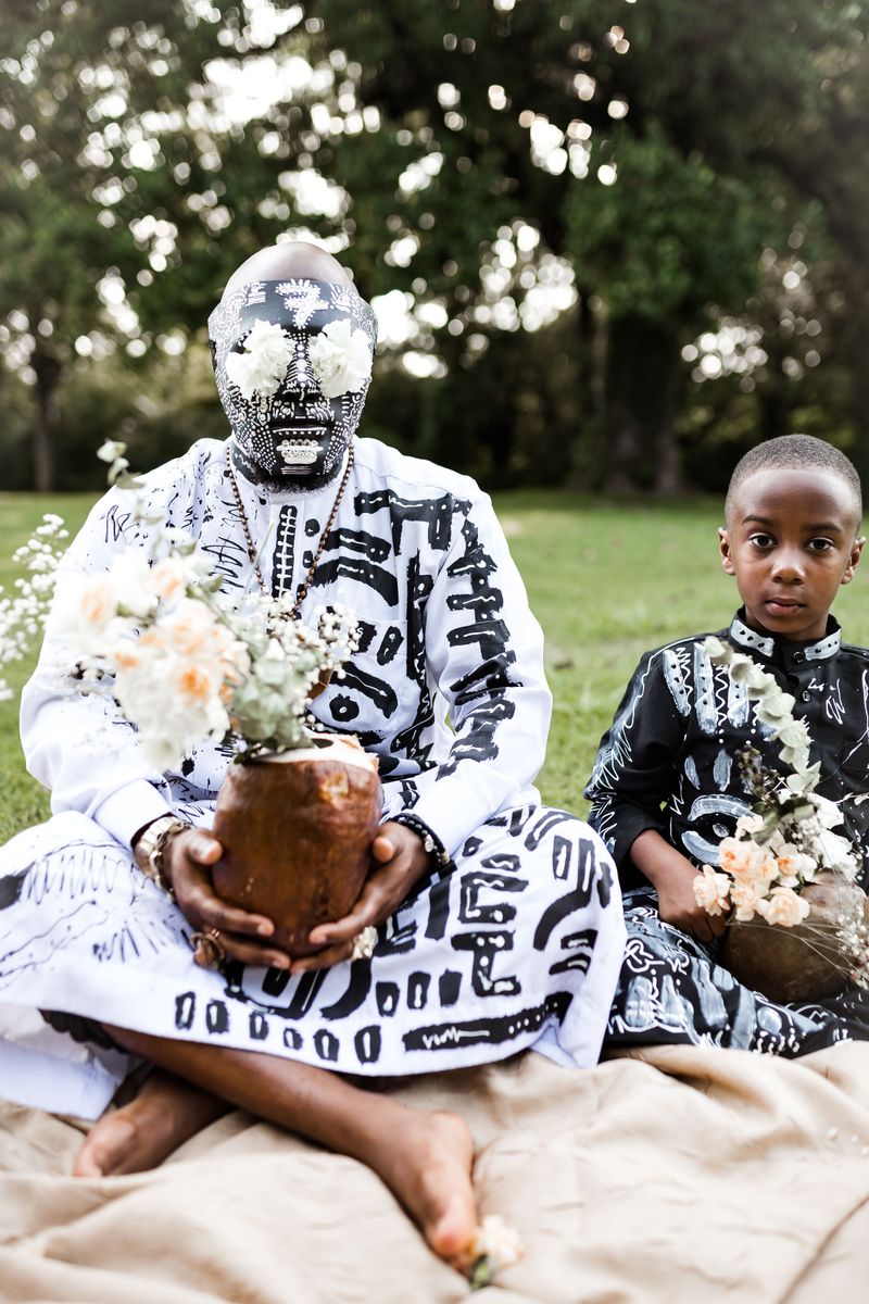 © shakira hunt - 7God+Son with mask