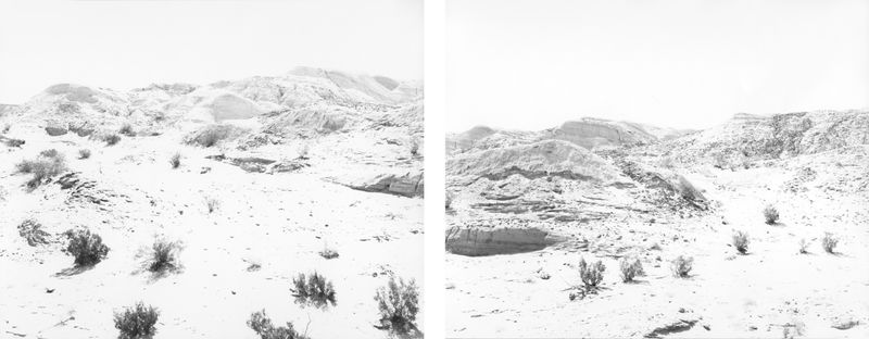© Nicholas Albrecht - Desert landscapes approximately 7 miles from test site.