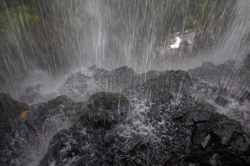 © Ksenia Kuleshova - Abkhazia, Tkvarchel, 19/07/2019. The waterfall “The Giant”.