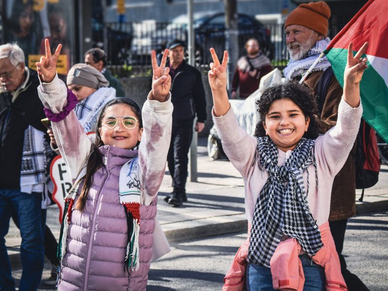 © Amanda Moore - Young activists. Stockholm, Sweden. April 2025.