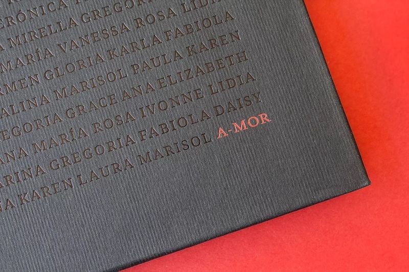 © Cristóbal Olivares, from the front cover of the book, A-MOR