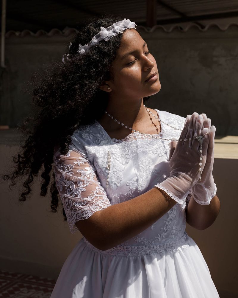 © Andrea Sarcos - A first communion in Manta, Ecuador, in 2019. My mother was born in Manta.