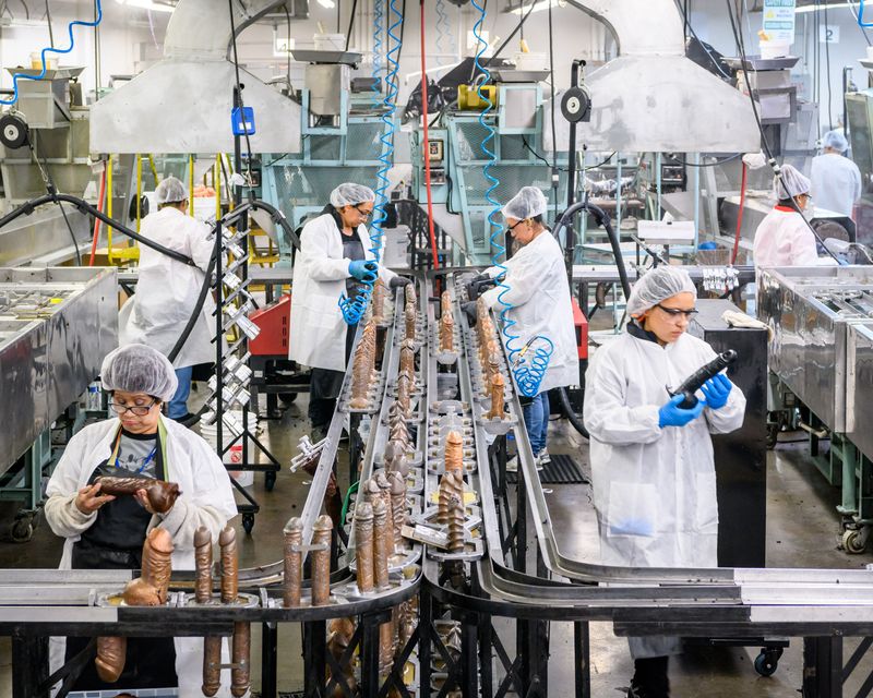 © Alastair Philip Wiper - The factory floor at Doc Johnson in Los Angeles, where 450 employees produce 75,000 pleasure products per week