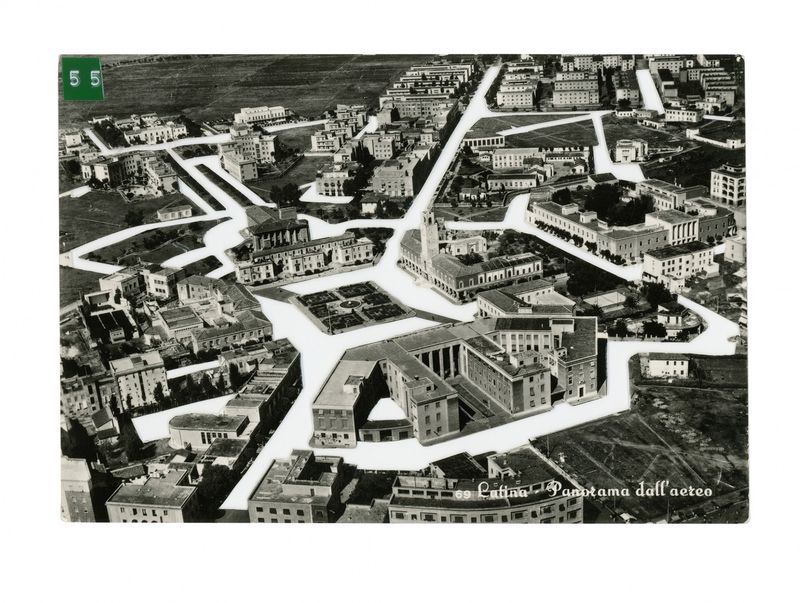 © Wiktoria Wojciechowska - Postcard from Latina, Lazio, Italy (mounted on mirror).