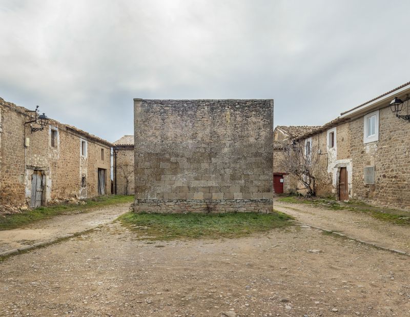 © Gunnar Knechtel - Subject: Fronton Walls in Spanish Villages. Location: Gordún, Provence of Zaragoza, Spain.