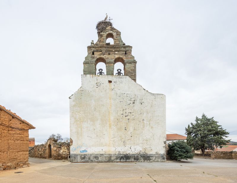 © Gunnar Knechtel - Subject: Fronton Walls in Spanish Villages. Location: Quintanilla de Urz, Provence of Zamora, Spain.