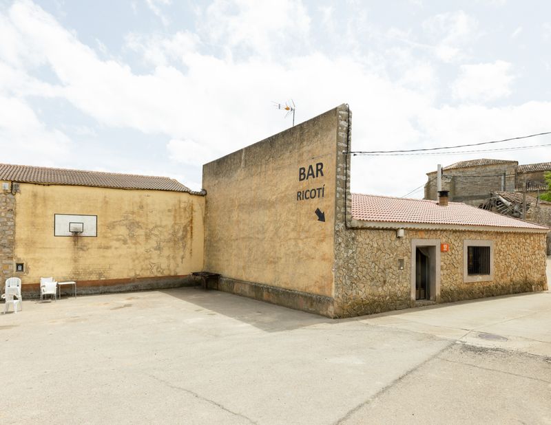 © Gunnar Knechtel - Subject: Fronton Walls in Spanish Villages. Location: Marazovel, Provence of Soria, Spain.
