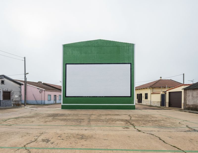 © Gunnar Knechtel - Subject: Fronton Walls in Spanish Villages. Location: Sancti-Spíritus, Provence of Salamanca, Spain.
