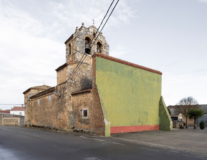 © Gunnar Knechtel - Subject: Fronton Walls in Spanish Villages. Location: Valderrodilla, Provence of Soria, Spain.