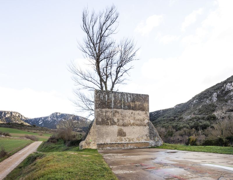 © Gunnar Knechtel - Subject: Fronton Walls in Spanish Villages. Location: Viloria, Provence of Navarra, Spain.