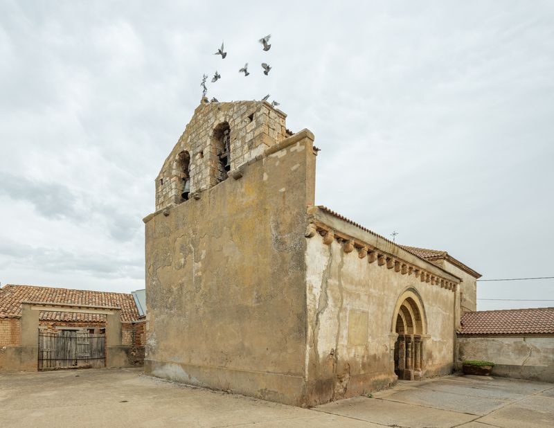 © Gunnar Knechtel - Subject: Fronton Walls in Spanish Villages. Location: Santa María del Prado, Provence of Soria, Spain.