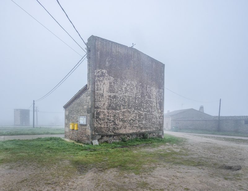 © Gunnar Knechtel - Subject: Fronton Walls in Spanish Villages. Provence of Salamanca, Spain.