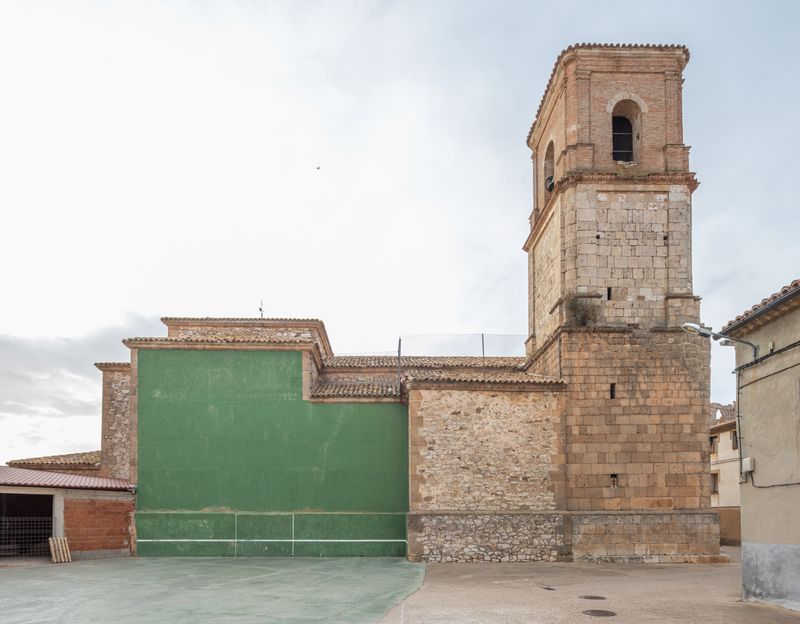 © Gunnar Knechtel - Subject: Fronton Walls in Spanish Villages. Location: Sisamón, Provence of Zaragoza, Spain.