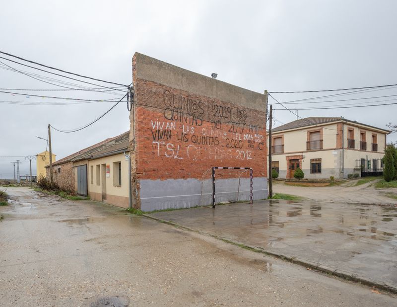 © Gunnar Knechtel - Fronton Walls in Spanish Villages. Location: Provence of Segovia, Spain.