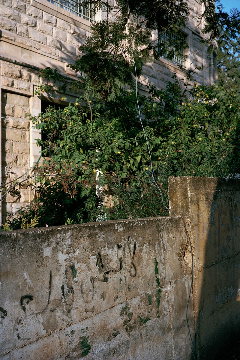 © Gaëtan SOERENSEN - North border of plot n°21. 2022. Nablus