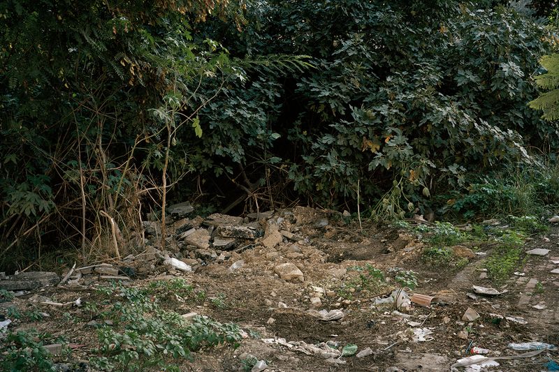 © Gaëtan SOERENSEN - [Illegible] in plot no. 8. (Road under construction). 2022. Nablus