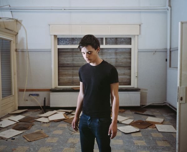 © Isabelle Pateer - Kristof, portrayed in the former cafe 'Saxonia' in the village of Doel