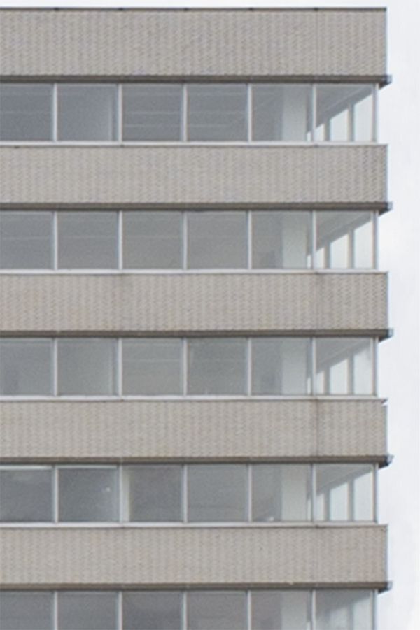 © Eva Kreuger - Atelier (2019) - Close up of a digital picture from the building the artists studio is in.