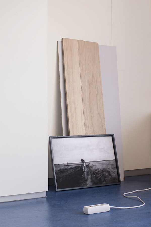 © Eva Kreuger - Atelier (2019) - Documentation of work in the studio. Containing a collage made in 2017.
