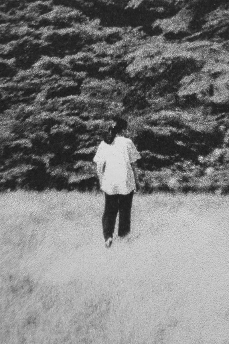 © Eva Kreuger - How to walk away (Detail, 2018) - Digital collage made with found footage images. Edited with copying technique.