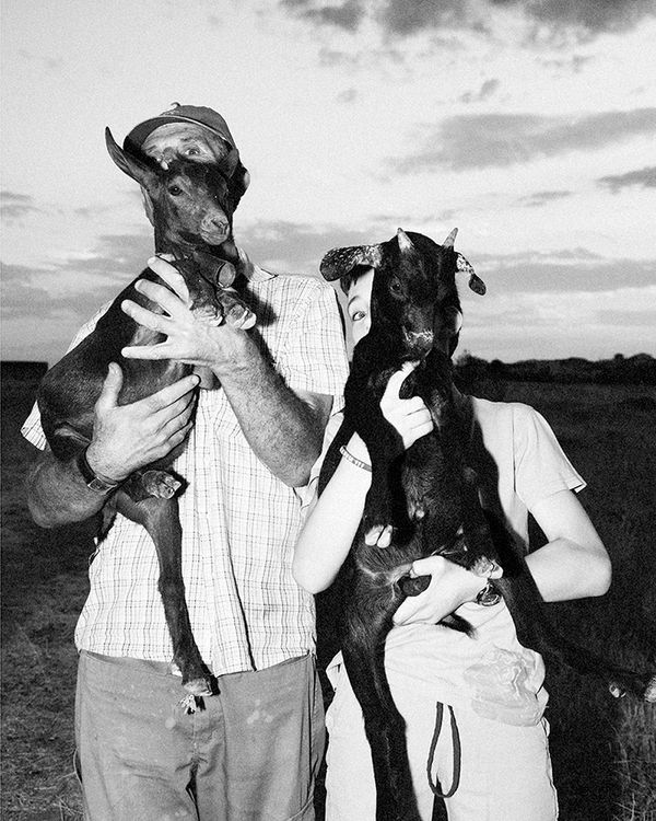 © Nathalie Mohadjer - Juan and Antonio with goats