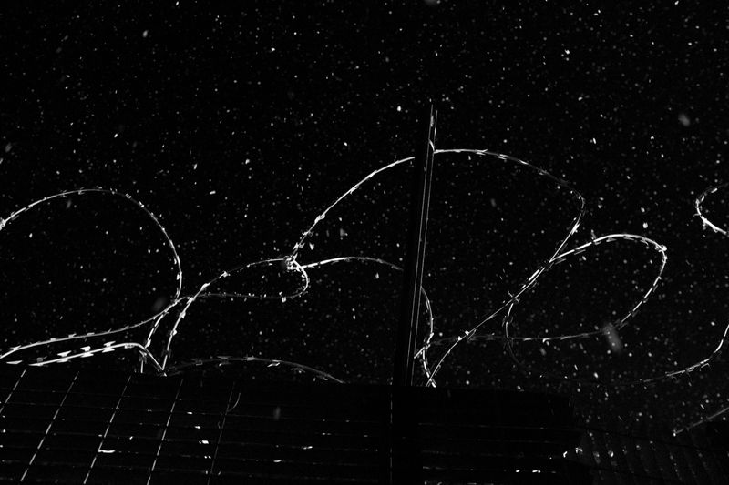© giulio longo - Barbed wire along one of the TAV construction site.