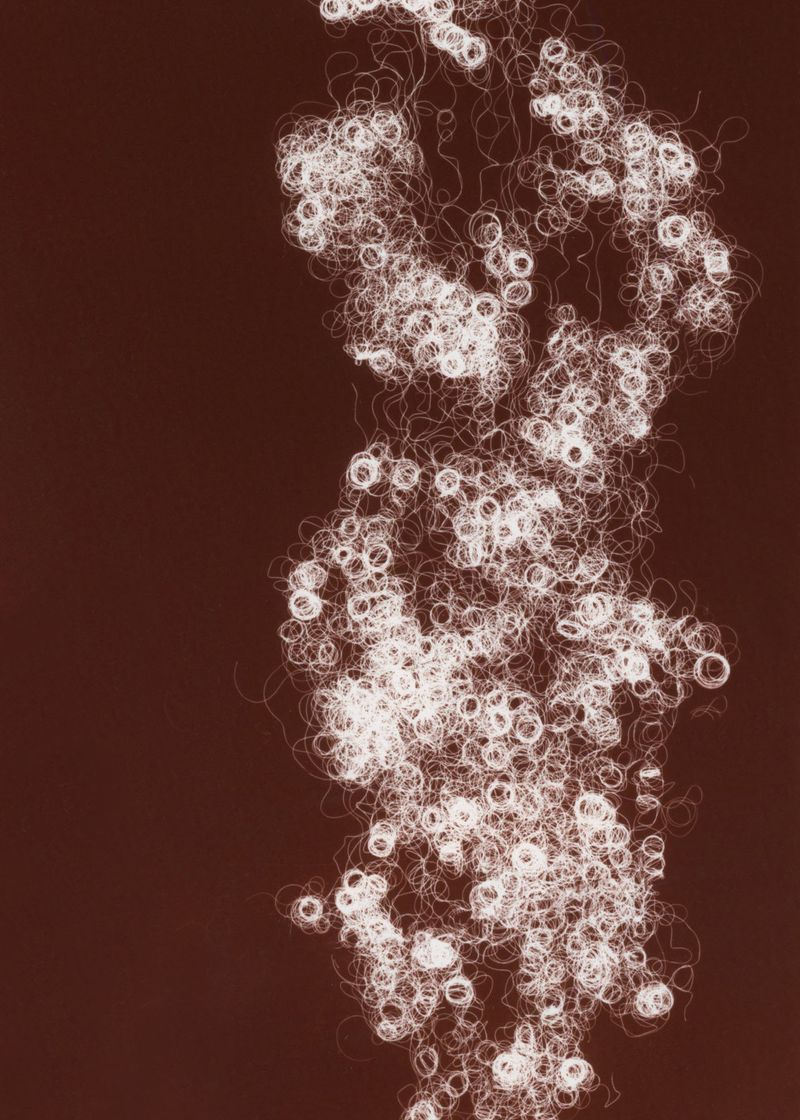 © Melanie Issaka - Dark and Lovely: Brown Photogram, C-type print, 60x40cm, 2021