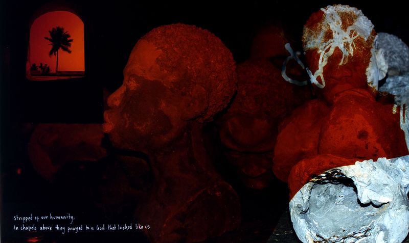 © Melanie Issaka - Stripped of our humanity, In chapels above, they prayed to a God that looked like us.