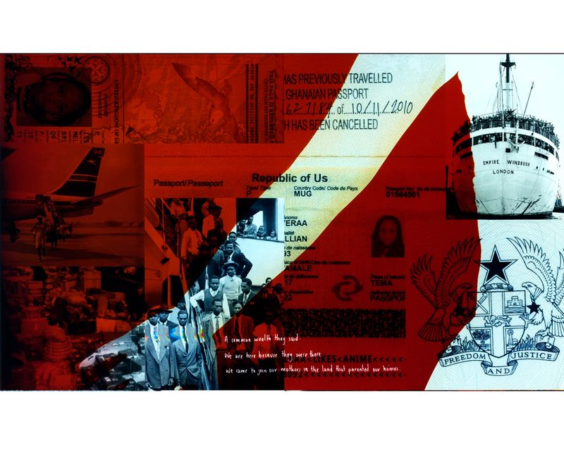 © Melanie Issaka - Image from the Go West and Grow Up with the Country photography project