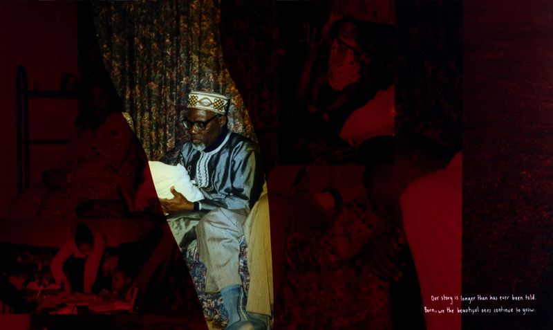 © Melanie Issaka - Our story is longer than has ever been told. Born, we the beautiful ones continue to grow.