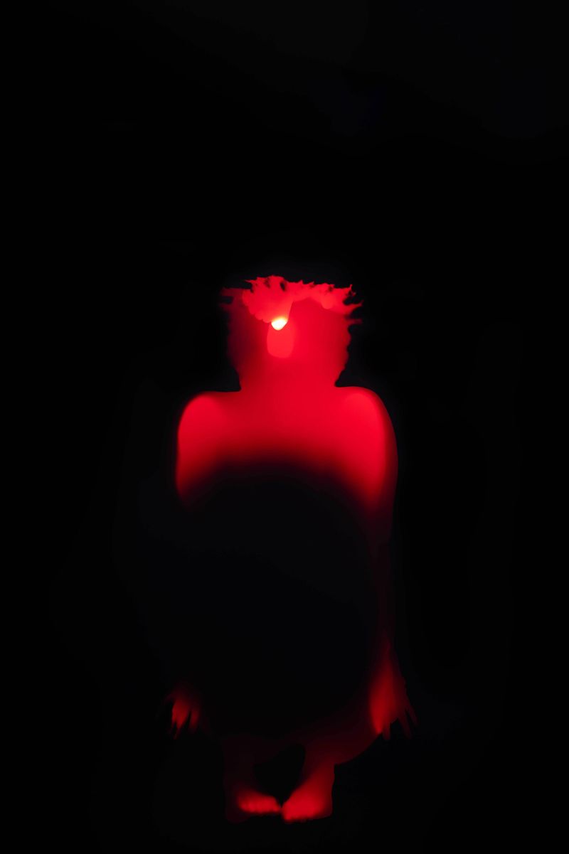 © Melanie Issaka - Locating The Personal: Contact 6 Photogram, Handmade C-type print, 180x120cm, 2021