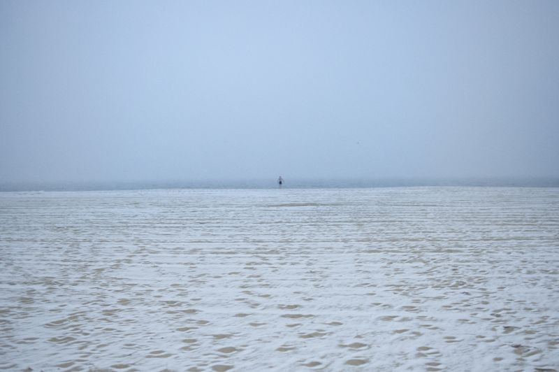 © Daria Addabbo - Lev che fa il bagno nella neve all'alba - Long Branch, New Jersey