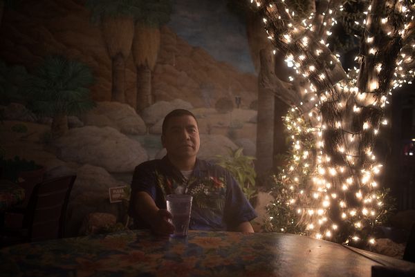 © Daria Addabbo - A man of Mexican origin in the restaurant where he works. Palm Springs, California. August 2019