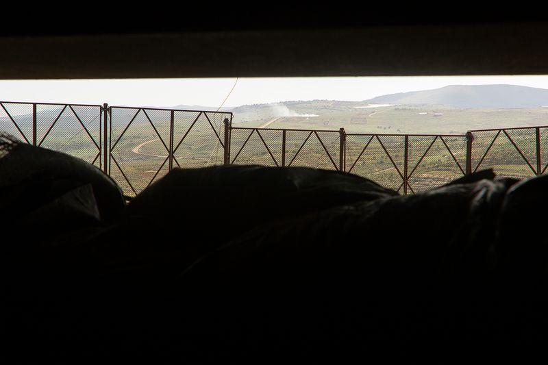 © Ekaterina Bodyagina - A shooting spot at an abandoned military outpost at the North of Israel that has a view of Lebanon